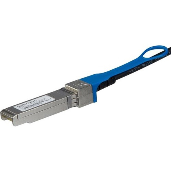 Startech.Com Hp J9285B Compatible Sfp+ Direct-Attach Twinax Cable - 7 M (23 Ft) - 10 Gbps - Passive Dac Copper Cable - Rj45 Mini-Gbic Cable J9285BST By StarTech