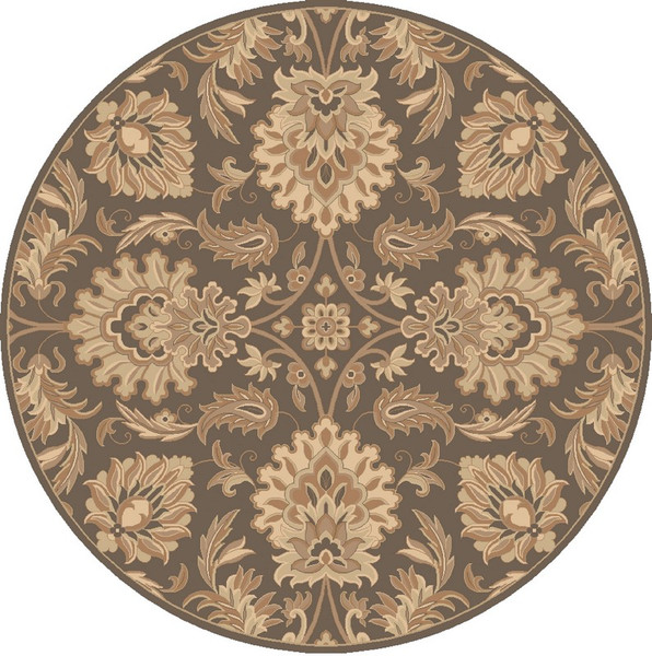 Surya Caesar Hand Tufted Brown Rug CAE-1174 - 6' Round