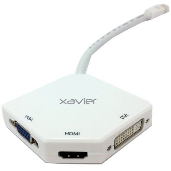 Xavier Mini Displayport Multi-Port Adapter MDP3HD By Professional Cable