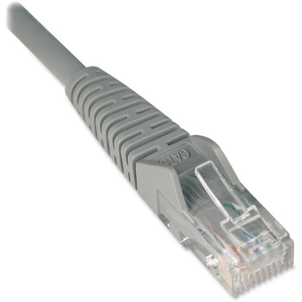 Tripp Lite 50Ft Cat6 Gigabit Snagless Molded Patch Cable Rj45 M/M Gray 50' N201050GY By Tripp Lite