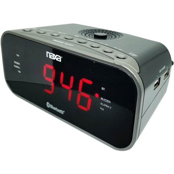 Naxa Nrc-182 Desktop Clock Radio - Stereo NRC182 By Naxa Electronics