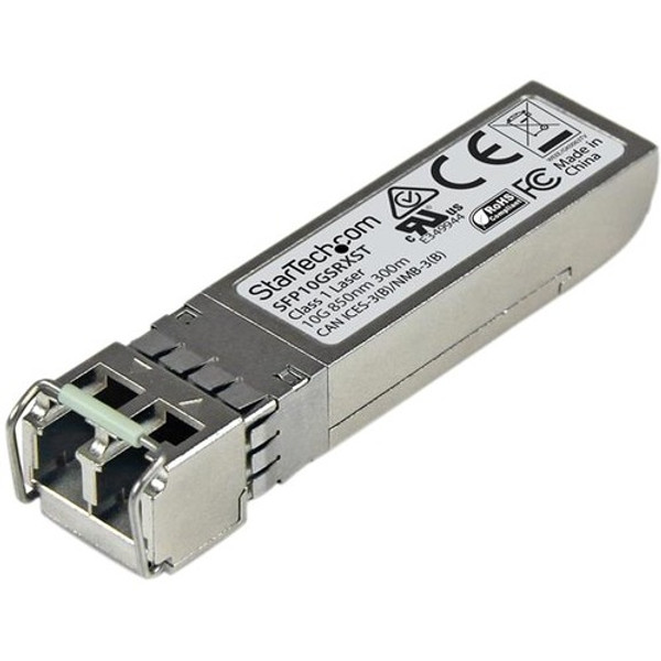 Startech.Com Cisco Sfp-10G-Sr-X Compatible Sfp+ Module - 10Gbase-Sr Fiber Optical Sfp Transceiver - Lifetime Warranty - 10 Gbps - Maximum Transfer Distance: 300 M (984 Ft.) SFP10GSRXST By StarTech