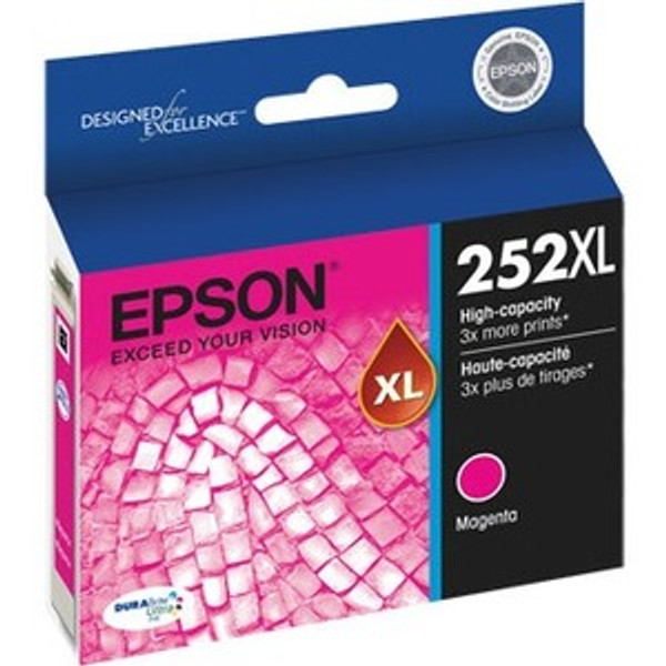 Epson Durabrite Ultra 252Xl Ink Cartridge - Magenta T252XL320S By Epson