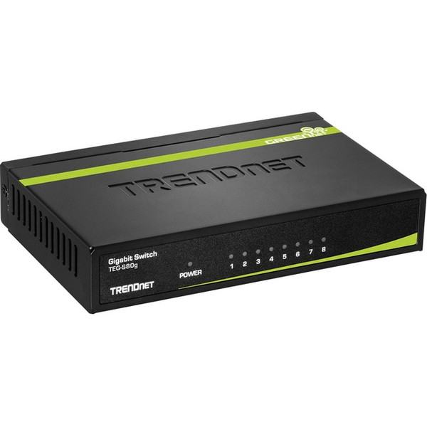 Trendnet 8-Port Gigabit Greennet Switch TEGS82G By TRENDnet