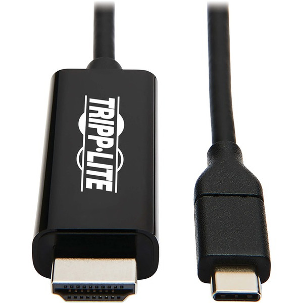 Tripp Lite Usb C To Hdmi Adapter Cable Usb 3.1 Gen 1 4K M/M Usb-C Black 3Ft U444003H4K6BE By Tripp Lite