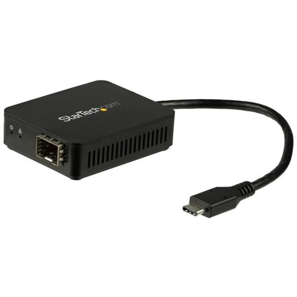Startech.Com Usb C To Fiber Optic Converter - Open Sfp - Usb 3.0 Gigabit Ethernet Network Adapter - 1000Base-Sx/Lx - Windows / Mac / Linux US1GC30SFP By StarTech