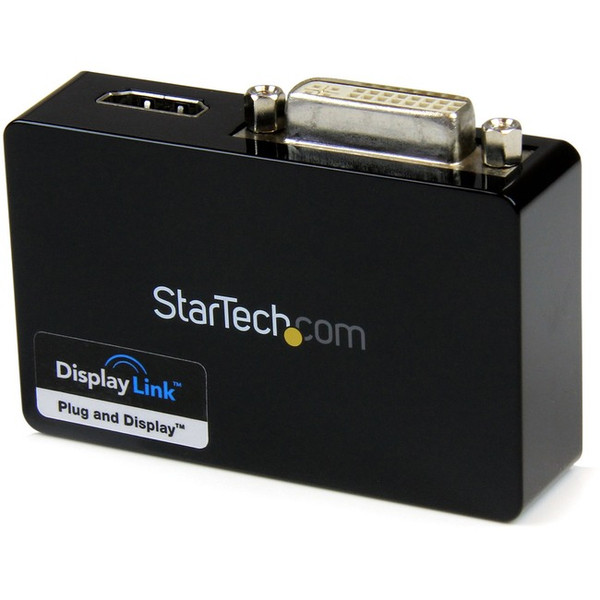 Startech.Com Usb 3.0 To Hdmiâ® And Dvi Dual Monitor External Video Card Adapter USB32HDDVII By StarTech