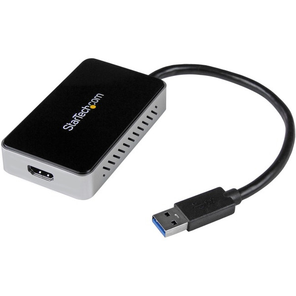 Startech.Com Usb 3.0 To Hdmi External Video Card Multi Monitor Adapter With 1-Port Usb Hub - 1920X1200 / 1080P USB32HDEH By StarTech
