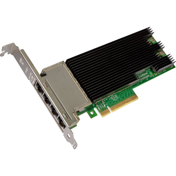 Intelâ® Ethernet Converged Network Adapter X710-T4 X710T4BLK By Intel