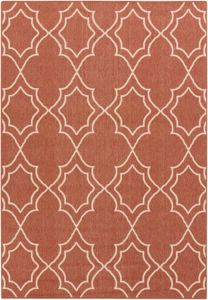 Surya Alfresco Machine Made Red Rug ALF-9591 - 3'6" x 5'6"