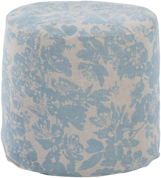 Surya Clara Cube Pouf - Green And Gray CAPF001-181818