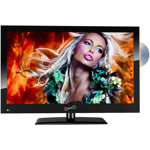 Sc-1912 19" Tv/Dvd Combo - Hdtv - 16:9 - 1366 X 768 - 720P By Supersonic