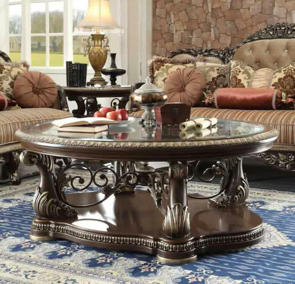 Homey Design Victorian Coffee Table HD-C8013