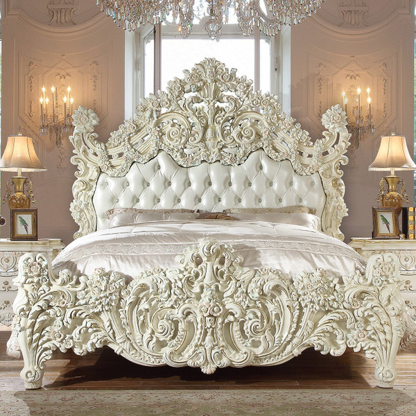 Homey Design Victorian California King Bed HD-CK8089