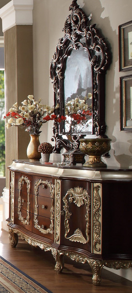 Homey Design Victorian Dresser HD-DR8017
