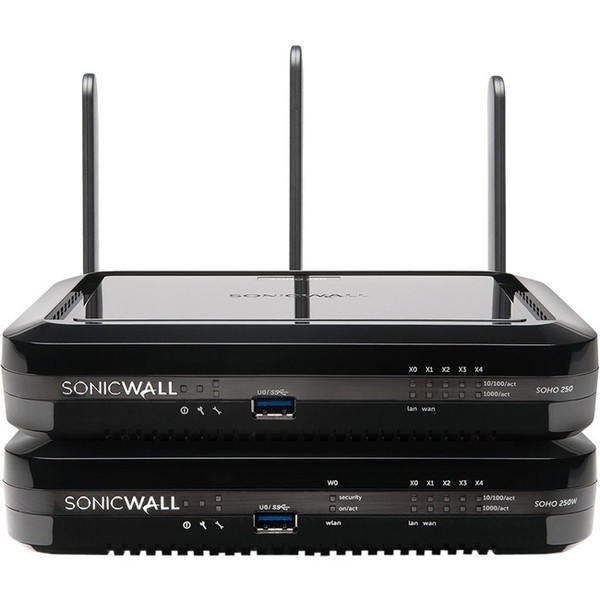 Sonicwall Soho 250 Network Security/Firewall Appliance 02SSC1815 By SonicWall