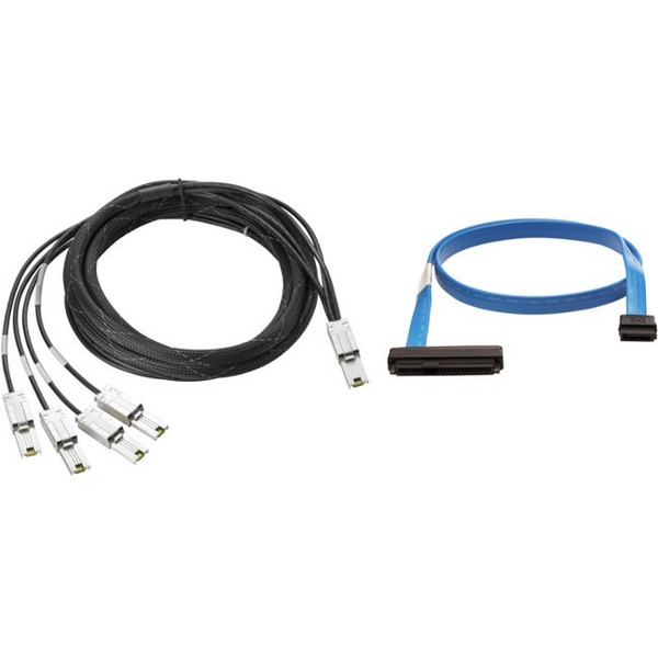 Hpe Storeever 4M Mini Sas Hd (Sff-8644) Lto Drive Cable For 1U Rack Mount Kit 876805B21 By Hewlett Packard Enterprise