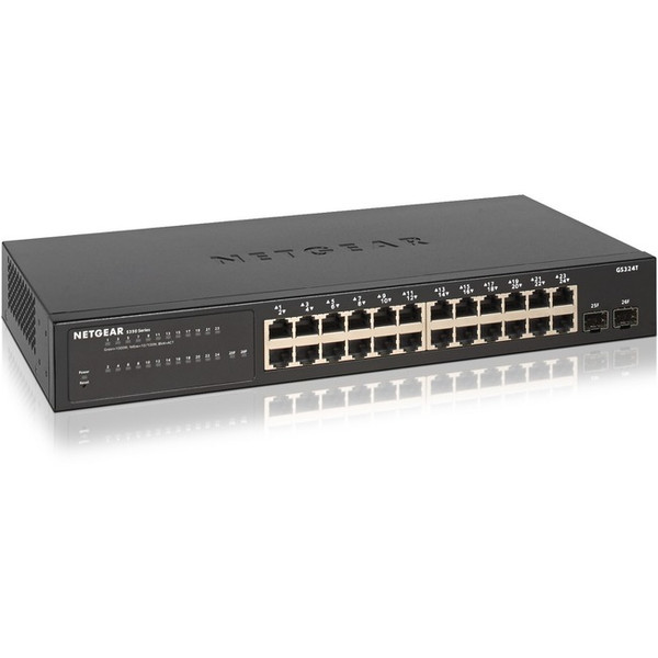 Netgear S350 Gs324T Ethernet Switch GS324T100NAS By Netgear