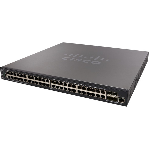 Cisco Sx550X-52 52-Port 10Gbase-T Stackable Managed Switch SX550X52K9NA By Cisco Systems