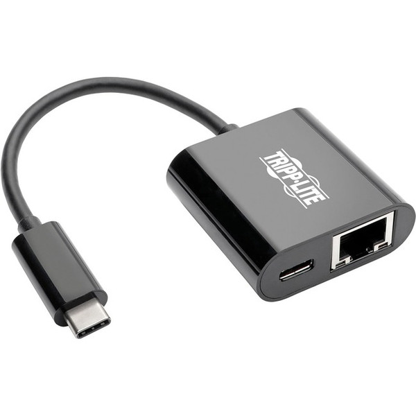 Tripp Lite Usb C To Gigabit Ethernet Adapter Usb Type C To Gbe Pd Charging, Usb Type C, Usb-C, Usb Type-C U43606NGBC By Tripp Lite