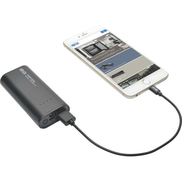 Tripp Lite Portable 1-Port Usb Battery Charger Mobile Power Bank 5.2K Mah UPB05K21U By Tripp Lite