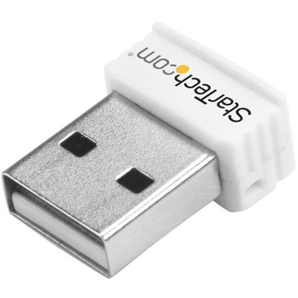 Startech.Com Usb 150Mbps Mini Wireless N Network Adapter - 802.11N/G 1T1R Usb Wifi Adapter - White USB150WN1X1W By StarTech