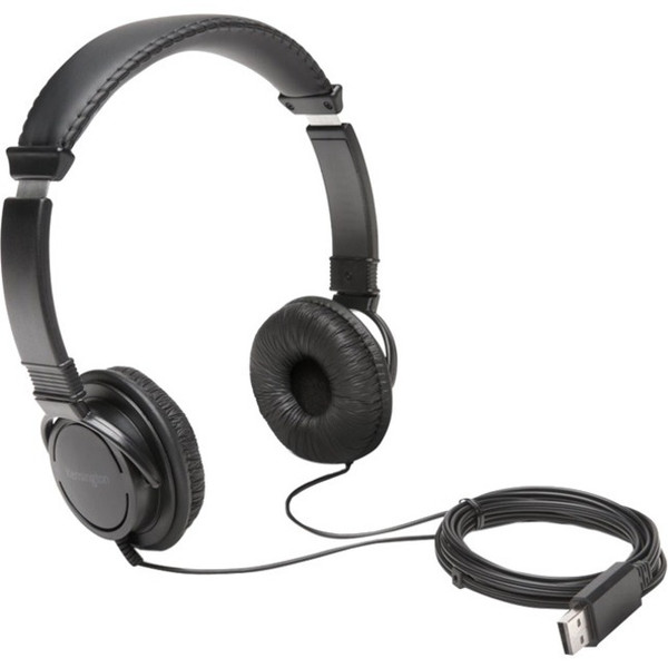 Kensington Hi-Fi Usb Headphones K97600WW By ACCO