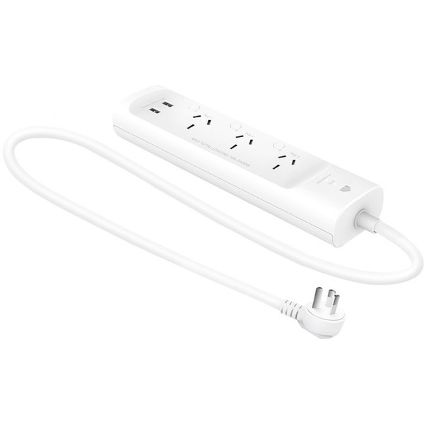 Kasa Smart Wi-Fi Power Strip, 3-Outlets KP303 By TP-LINK Technologies