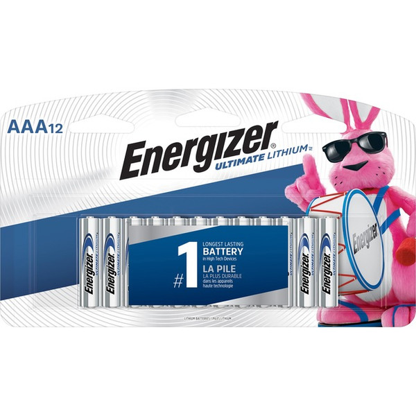 Energizer Ultimate Lithium Aaa Batteries, 12 Pack L92SBP12 By Energizer Holdings