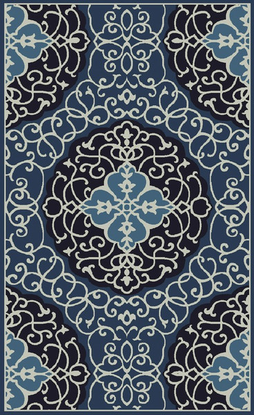 Surya Cosmopolitan Hand Tufted Blue Rug COS-9290 - 8' x 11'