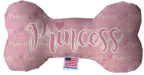 Princess 10 Inch Fluffy Bone Dog Toy 1392-TYBN10 By Mirage