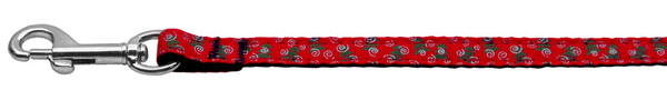 Christmas Trees Nylon And Ribbon Collars 3/8'' Wide X 6' Leash 25-09 3806 By Mirage