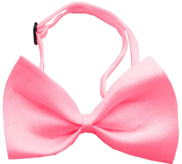 Plain Bubblegum Pink Bow Tie 48-26 BBGM By Mirage