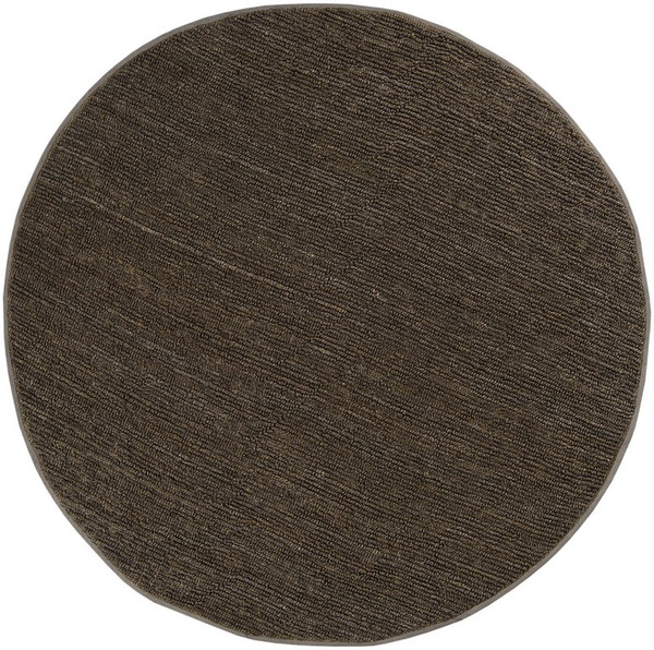 Surya Continental Hand Woven Brown Rug COT-1933 - 8' Round