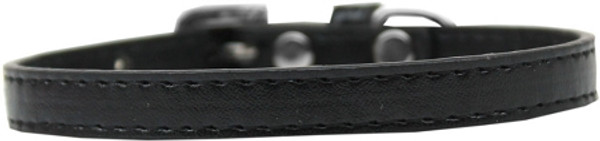Omaha Plain Puppy Collar Black Size 12 509-1 BK-12 By Mirage