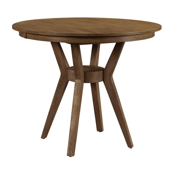 Kincaid The Nook - Hewned Maple 44" Round Counter Height Dining Table Complete 664-44XCP