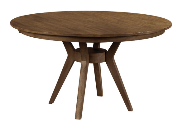 Kincaid The Nook - Hewned Maple 54" Round Dining Table Complete 664-54XP