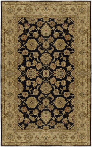 Surya Crowne Hand Tufted Black Rug CRN-6009 - 10' x 14'