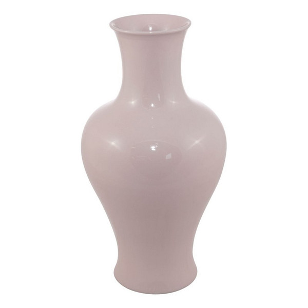 Blush Pink Fishtail Porcelain Vase 1241M-P By Legend Of Asia