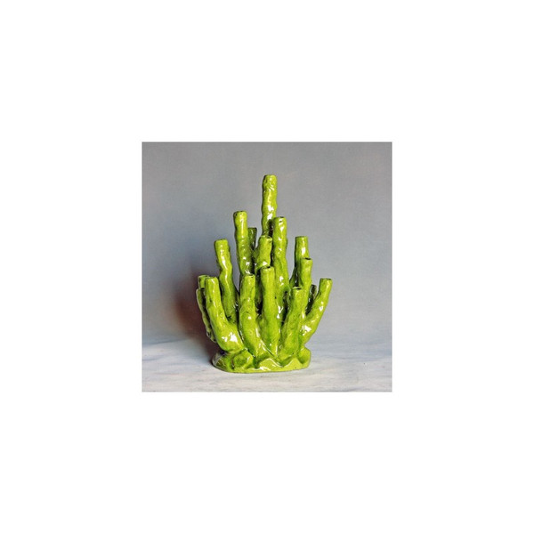 Coral Porcelain Vase Lime Green - Medium 1840M-LG By Legend Of Asia