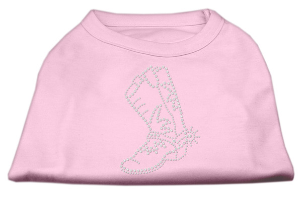 Rhinestone Boot Shirts Light Pink M 52-14 MDLPK By Mirage