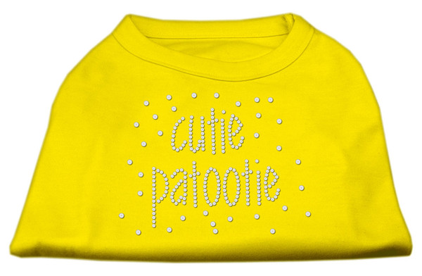 Cutie Patootie Rhinestone Shirts Yellow Xs (8) 52-24 XSYW By Mirage