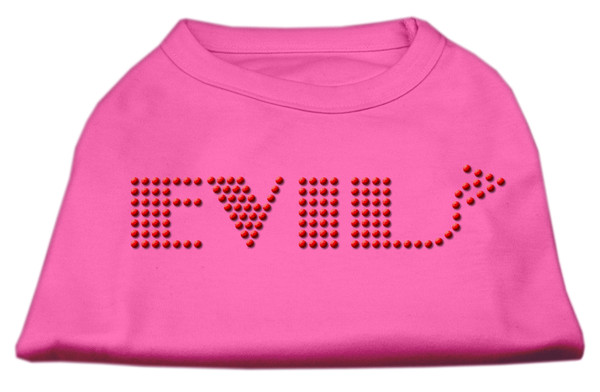 Evil Rhinestone Shirts Bright Pink Xxl 52-28 XXLBPK By Mirage