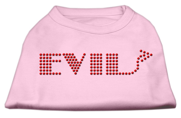 Evil Rhinestone Shirts Light Pink Xxl 52-28 XXLLPK By Mirage