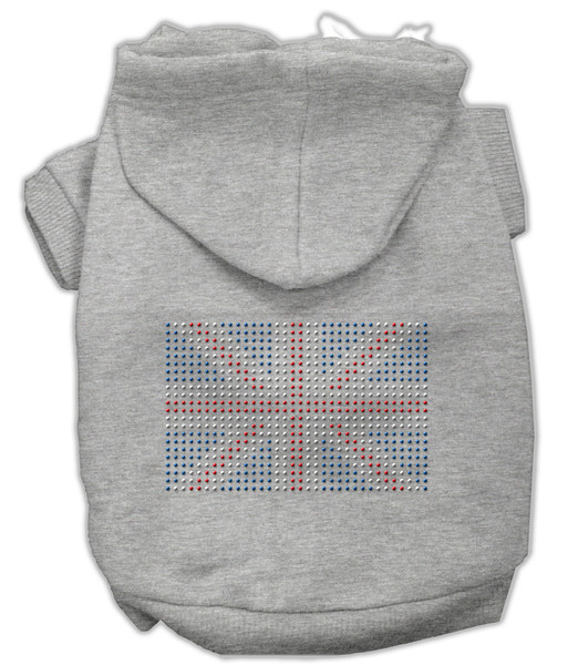 British Flag Hoodies Grey S (10) 54-16 SMGY By Mirage