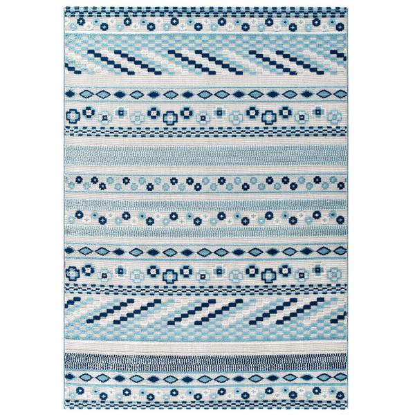 Reflect Cadhla Vintage Abstract Geometric Lattice 5X8 Indoor And Outdoor Area Rug R 1182B 58 by Modway Furniture