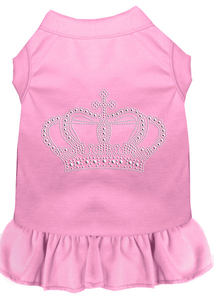 Rhinestone Crown Dress Light Pink 4X 57-13 4XLPK By Mirage
