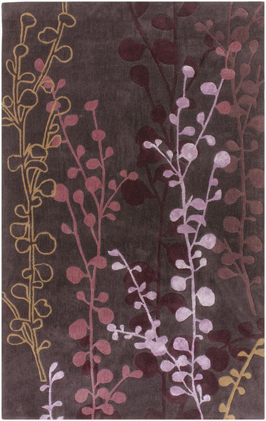 Surya Cosmo Ultra Hand Tufted Purple Rug CSU-1000 - 3'6" x 5'6"