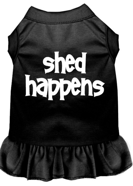 Shed Happens Screen Print Dress Black 4X (22) 58-16 4XBK By Mirage