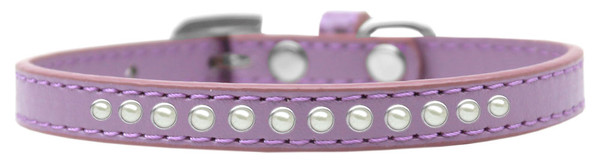 Pearl Size 8 Lavender Puppy Collar 611-03 LV-8 By Mirage